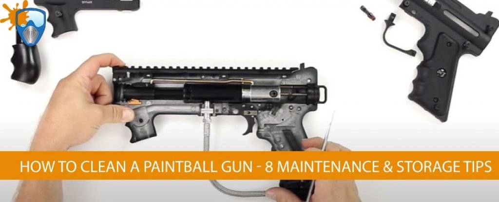 How to Clean a Paintball Gun